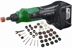Прямошлифовальная машина аккумуляторная Hitachi GP10DL