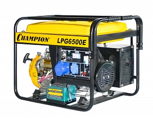 Электростанция газовая Champion LPG6500E
