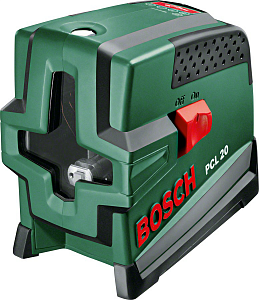 Уровень лазерный линейный Bosch PCL 20 SET 0603008221