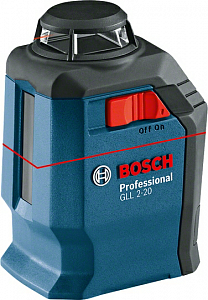 Уровень лазерный линейный Bosch GLL 2-20 0601063J00