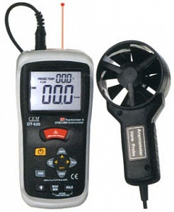 Анемометр вращающийся Cem DT-620