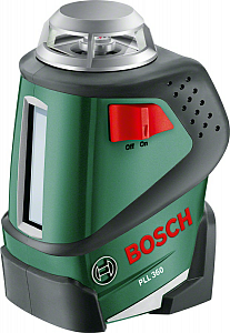 Уровень лазерный линейный Bosch PLL 360 SET 0603663001