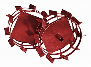 Грунтозацепы (колесо) МБ к-т из 2х штук 380*200мм (круг 30)