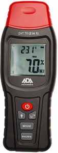 Измеритель влажности и температуры контактный Ada ZHT 70